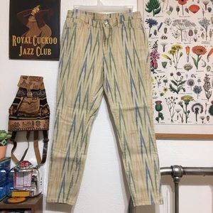 Ann Taylor Loft Curvy Pastel Skinny Jeans